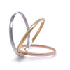 Cartier 18ct Tri-Colour Gold Trinity Bracelet 63g