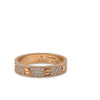 Cartier 18ct Rose Gold Diamond Love Wedding Band 0.31ct