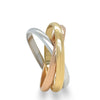 Cartier 18ct Three Gold Trinity Ring 4.86g