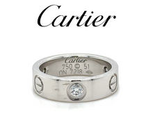 Load image into Gallery viewer, Cartier Love Ring with 3 Diamonds