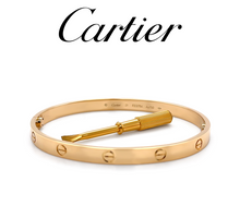 Load image into Gallery viewer, Cartier 18ct Yellow Gold Love Bracelet Classic Model 41g