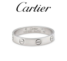 Load image into Gallery viewer, Cartier 18ct White Gold Love Ring 3.6g