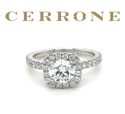 Cerrone 18ct White Gold Engagement Ring 1.87ct