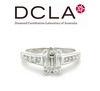 DCLA 18ct White Gold and Platinum Diamond Engagement Ring 1.94ct