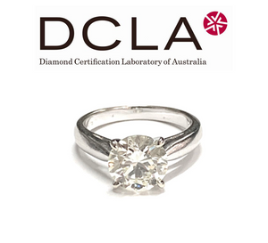 DCLA Diamond Engagement Ring 2.13ct