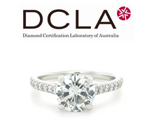 Load image into Gallery viewer, DCLA 18ct White Gold Diamond Engagement Ring 1.57ct