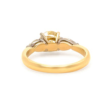 Load image into Gallery viewer, DCLA 18ct Yellow &amp; White Gold Diamond Engagement Ring 1.79ct 3.64g
