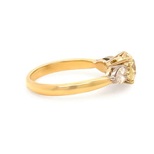 Load image into Gallery viewer, DCLA 18ct Yellow &amp; White Gold Diamond Engagement Ring 1.79ct 3.64g