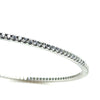 18ct White Gold Diamond Bangle 2.00ct 11.5g