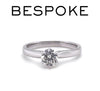18ct White Gold Round Brilliant Cut Diamond Ring 0.51ct 2.81g