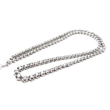 Load image into Gallery viewer, Platinum Graduated Diamond Necklace 5.00ct 26.9g