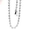 18ct White Gold Diamond Necklace 10.28ct 19.7g