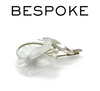 14ct White Gold Austrian Rock Crystal Cultured Pearl and Diamond Floral Brooch 11.93g