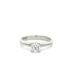 GIA 18ct White Gold Diamond Ring 0.40ct 2.73g