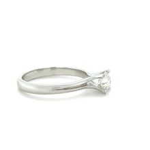 Load image into Gallery viewer, GIA 18ct White Gold Diamond Ring 0.40ct 2.73g