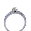 GIA 18ct White Gold Diamond Engagement Ring 0.68ct