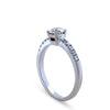 GIA 18ct White Gold Diamond Engagement Ring 0.68ct
