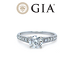 GIA 18ct White Gold Diamond Engagement Ring 1.47ct 2.31g