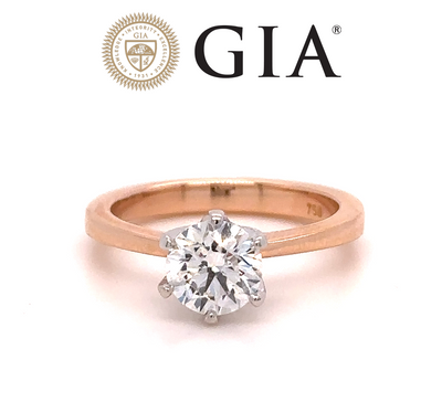 GIA Diamond Engagement Ring 1.10ct