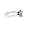 GIA Platinum Round Brilliant Cut Diamond Engagement Ring 1.56ct
