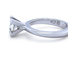 Load image into Gallery viewer, GIA Platinum Princess Cut Diamond Engagement Ring 1.56ct