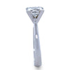 GIA Platinum Princess Cut Diamond Engagement Ring 1.56ct