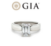 GIA 18ct White Gold Diamond Engagement Ring 1.21ct