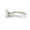 GIA Platinum Princess Cut Diamond Engagement Ring 3.02ct 7.9g