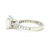 GIA Platinum Princess Cut Diamond Engagement Ring 3.02ct 7.9g