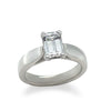GIA 18ct White Gold Diamond Engagement Ring 1.21ct