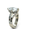 GIA 14ct White Gold Marquise Diamond Ring 3.52ct