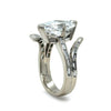 GIA 14ct White Gold Marquise Diamond Ring 3.52ct