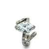 GIA 14ct White Gold Marquise Diamond Ring 3.52ct
