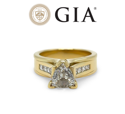 GIA Diamond Engagement Ring 1.35ct