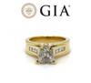 GIA Diamond Engagement Ring 1.35ct