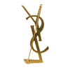 Yves Saint Laurent Gold-Plated Cassandre YSL Brooch 18.69g
