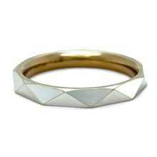 Load image into Gallery viewer, Graff 18ct White Gold Laurence Signature Faceted Wedding Band 5.66g