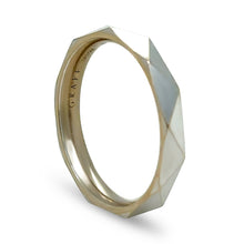 Load image into Gallery viewer, Graff 18ct White Gold Laurence Signature Faceted Wedding Band 5.66g