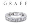 Graff 18ct White Gold Diamond Eternity Ring 1.80ct 5.53g