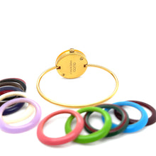 Load image into Gallery viewer, Gucci Gold Plated Bezel Watch with 12 Interchangeable Bezels