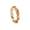 Gucci 18ct Yellow Gold Flora Diamond Ring 0.06ct 2.89g