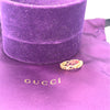 Gucci 18ct Yellow Gold Flora Diamond Ring 0.06ct 2.89g
