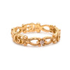 Gucci 18ct Yellow Gold Flora Diamond Ring 0.06ct 2.89g