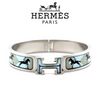 Hermès Clic H Narrow Enamel Bracelet “Les Allures”