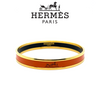 Hermes Uni Bangle Extra Narrow Orange