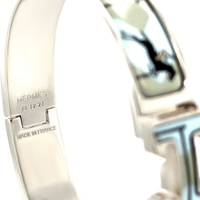 Load image into Gallery viewer, Hermès Clic H Narrow Enamel Bracelet “Les Allures”