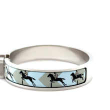Load image into Gallery viewer, Hermès Clic H Narrow Enamel Bracelet “Les Allures”