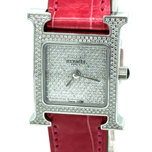Load image into Gallery viewer, Hermès Heure H Diamond Watch Small Model 25mm