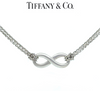 Tiffany & Co. Sterling Silver Infinity Pendant Necklace 6g