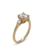 James Allen 14ct Yellow Gold Three-Stone Lab Diamond Ring 0.95ct 2.36g